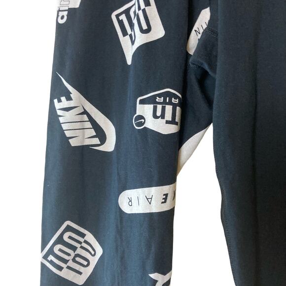 Nike Leg-A-See Leggings Air Max Black & White Sz S - Picture 11 of 12